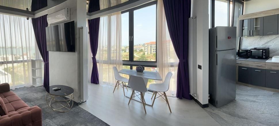 Apartments in a Romanian seaside resort.